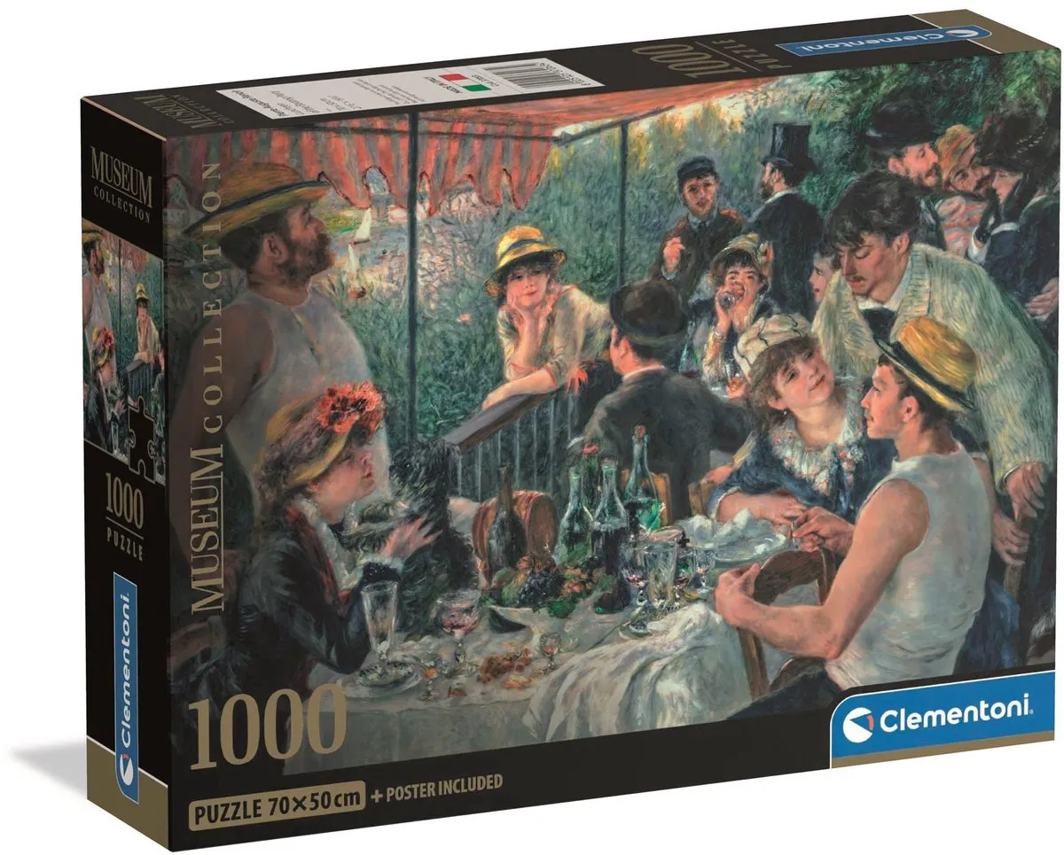 Clementoni Museum Lunch Bootfeest Puzzel 1000 Stuks