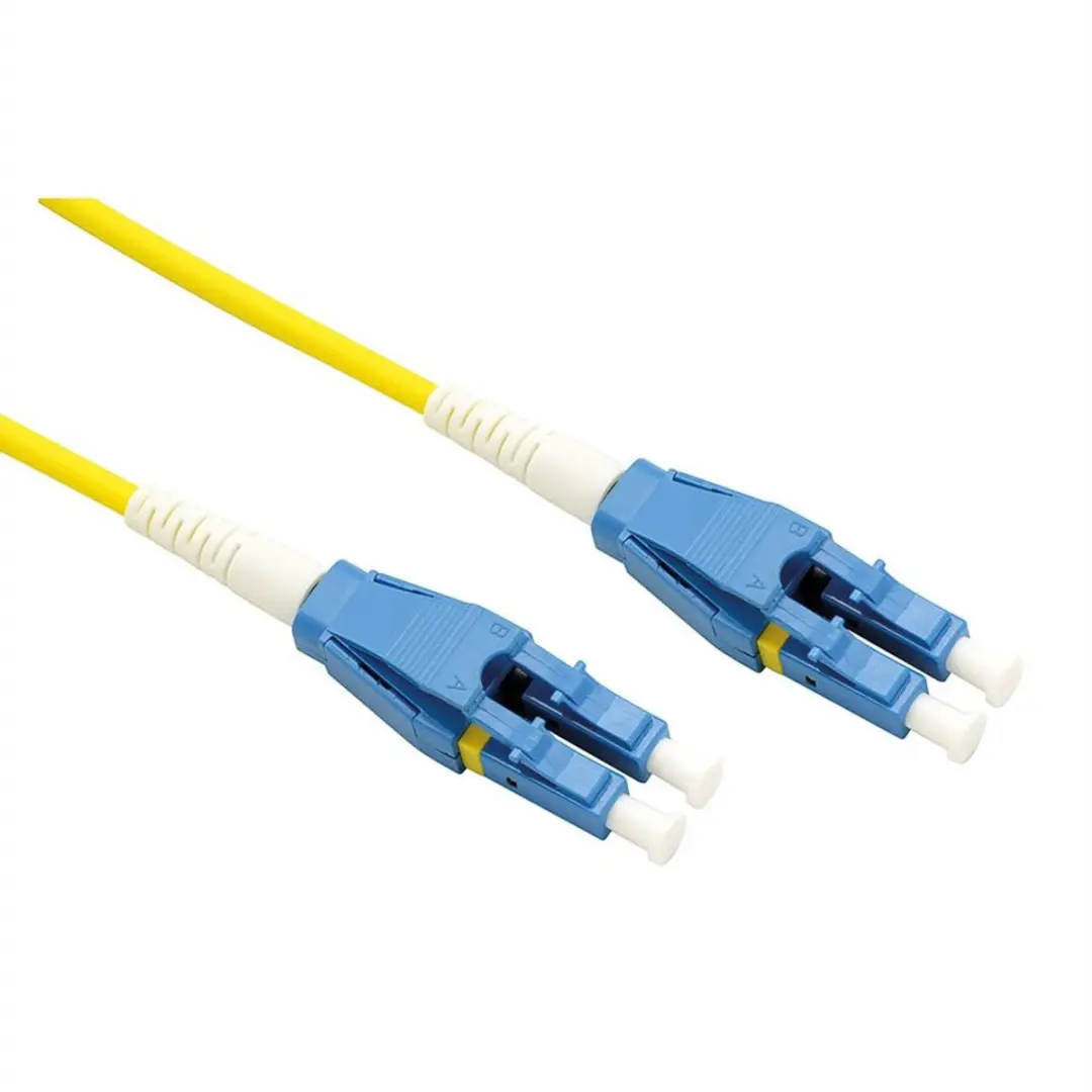 Roline Glasvezelkabel Duplex OS2 LC/LC 1m - Geel