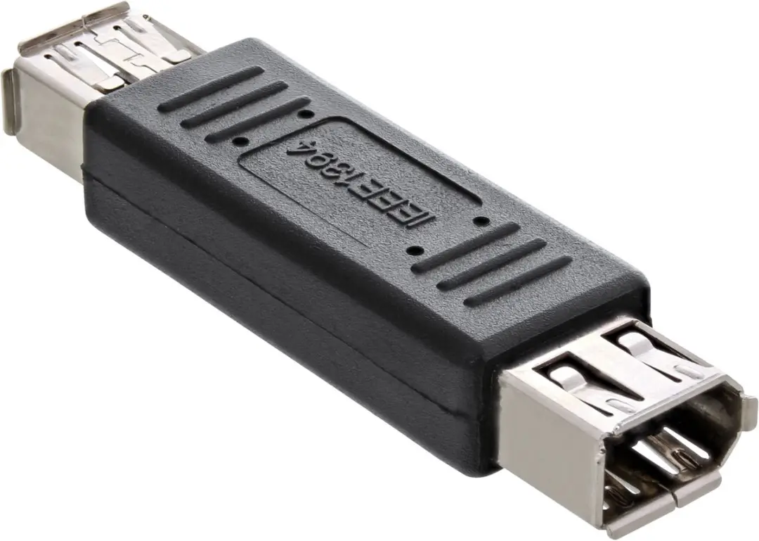 InLine FireWire 400 Koppelstuk 6-pins (v)