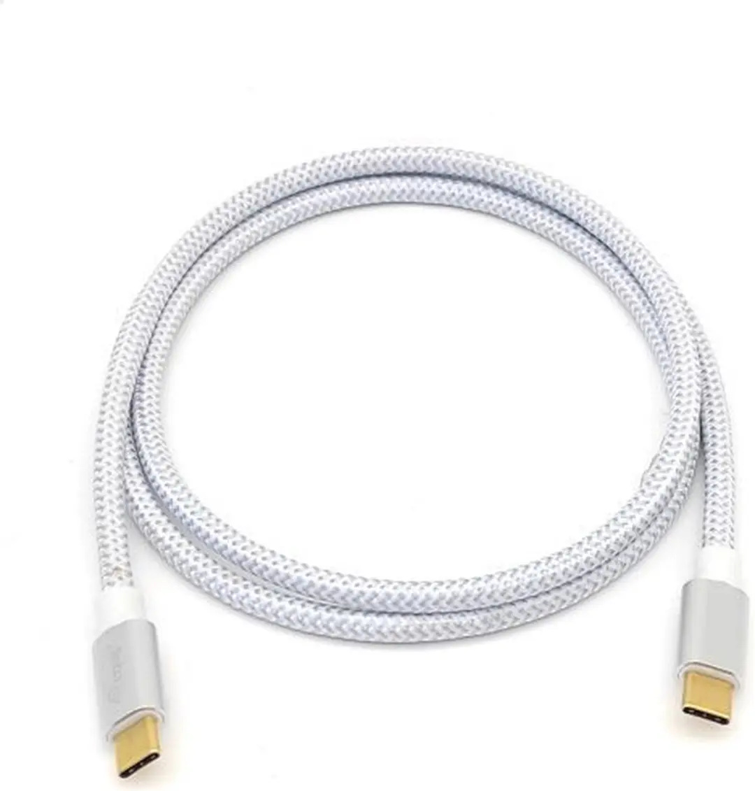 Equip USB 3.2 Gen 2 USB-C Kabel 0,5m - Zilver/Wit