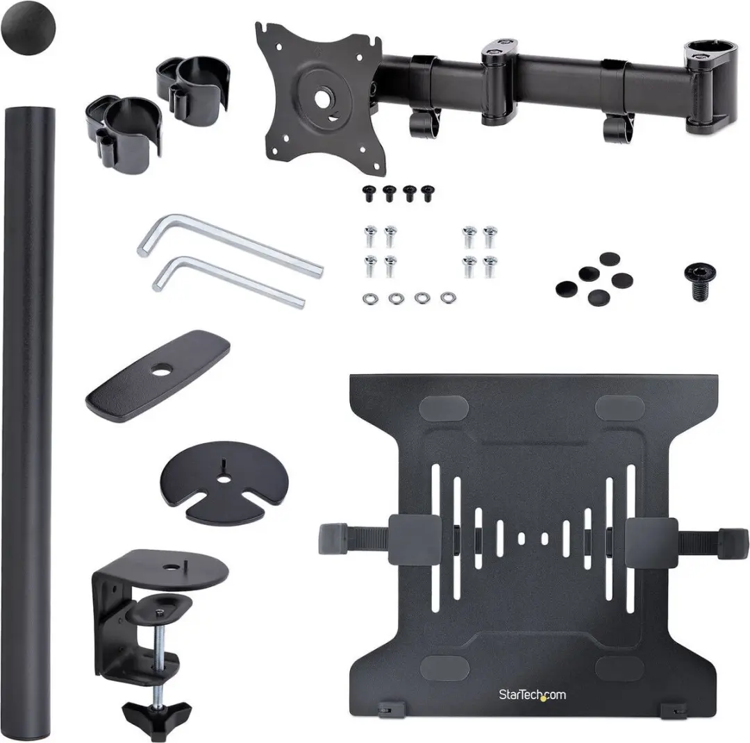 Startech Laptop Bureausteun A-LAPTOP-DESK-MOUNT - VESA - Zwart