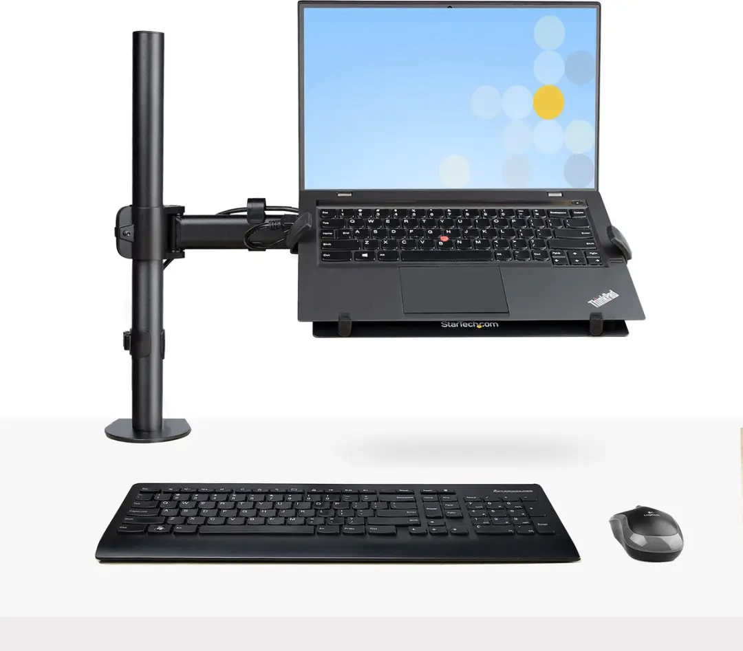 Startech Laptop Bureausteun A-LAPTOP-DESK-MOUNT - VESA - Zwart