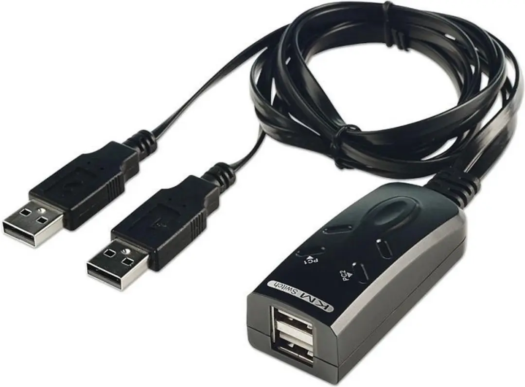 Kabel KVM LINDY 32165 Zwart