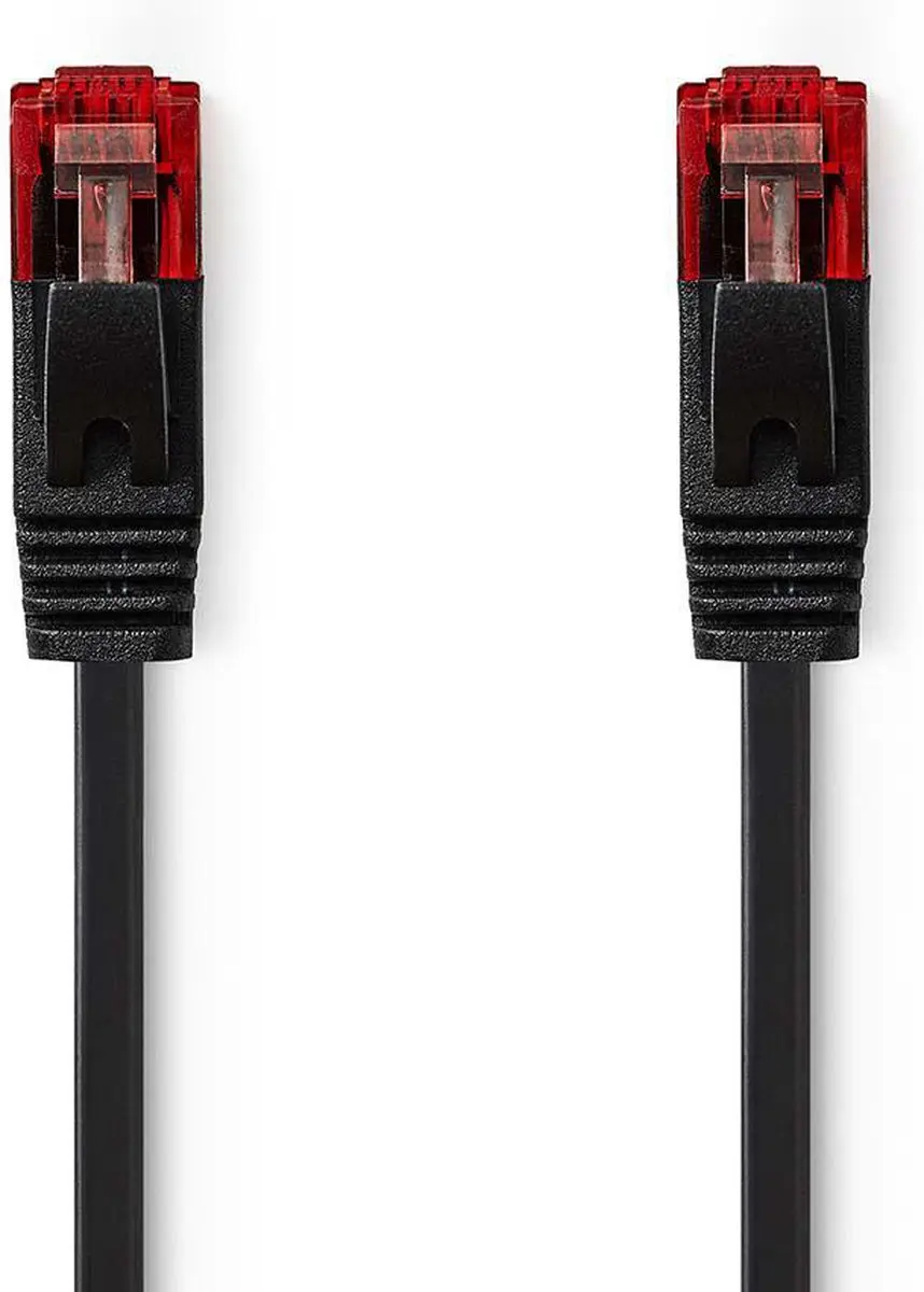 Nedis CAT6 Netwerkkabel RJ45 Male 1m - Zwart