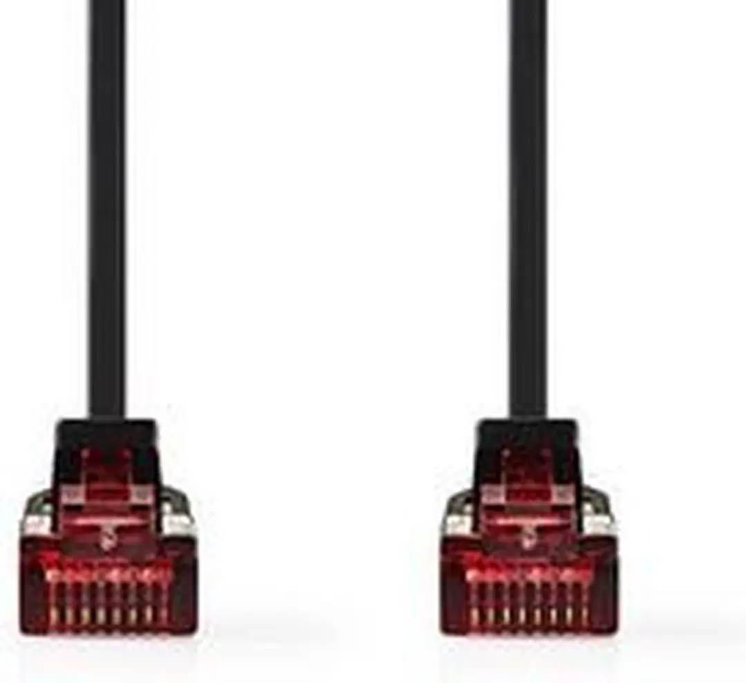 Nedis CAT6 Netwerkkabel RJ45 Male 1m - Zwart