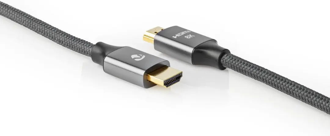 Nedis Ultra High Speed HDMI-kabel 8K 48Gbps 2m Gun Metal Grijs