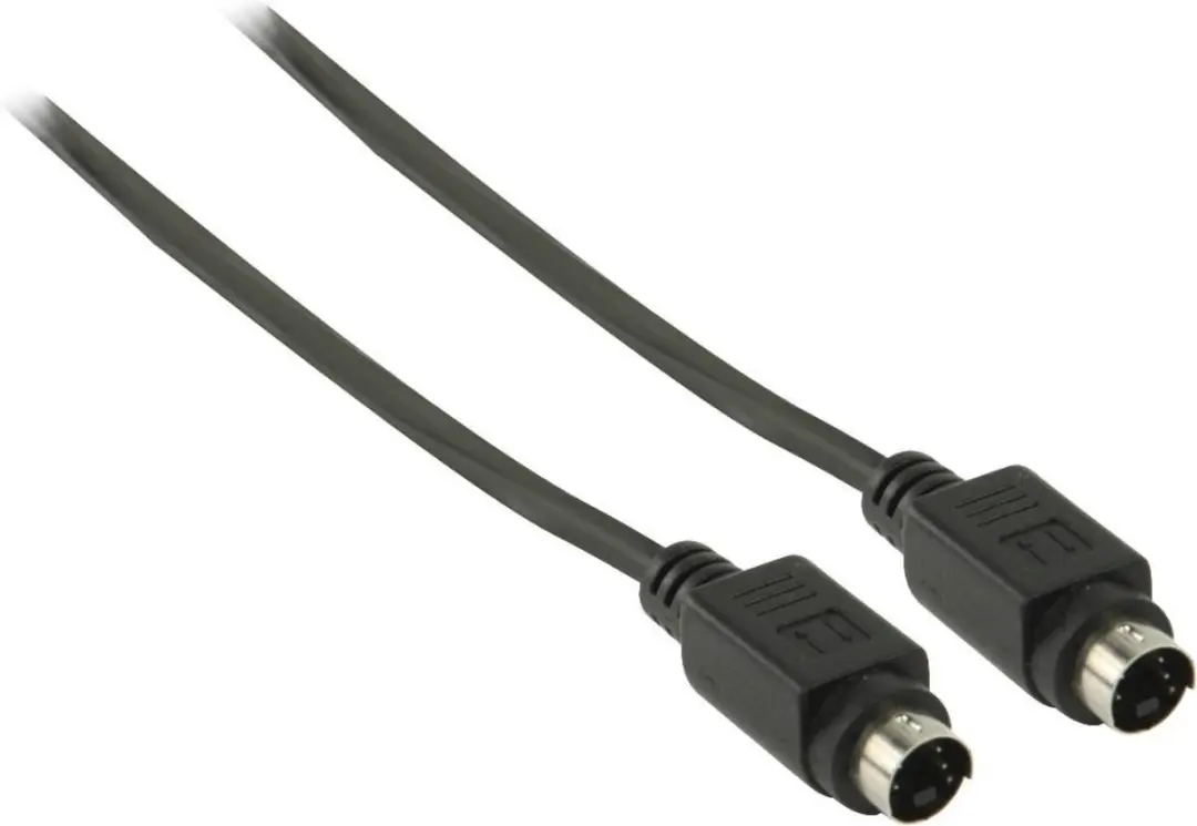 Goobay S-Video Videokabel 1m - Zwart