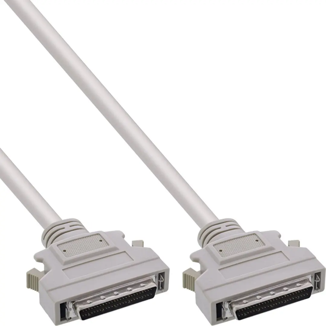 InLine SCSI II Kabel 50-pin Mini Sub-D Male/Male 1m