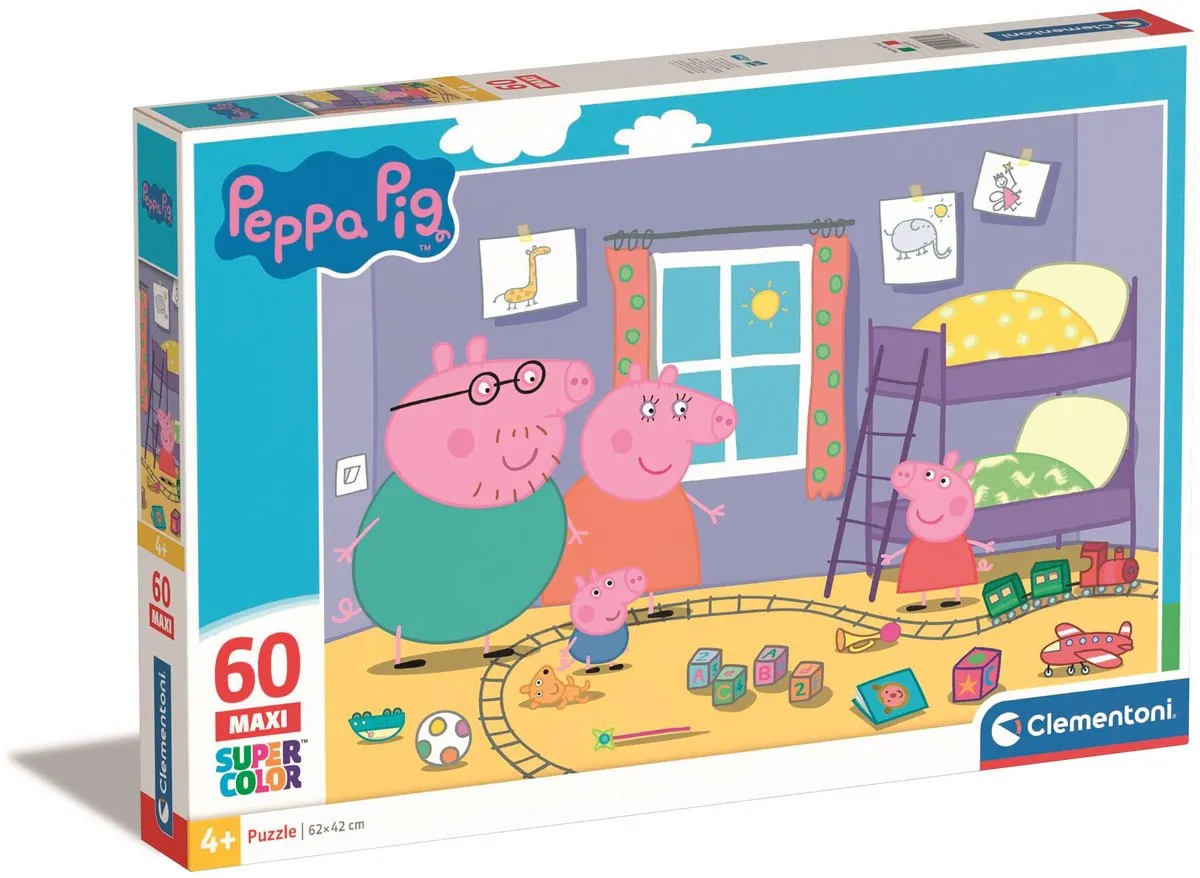 Clementoni Peppa Pig Puzzel 75 Maxi Stukjes
