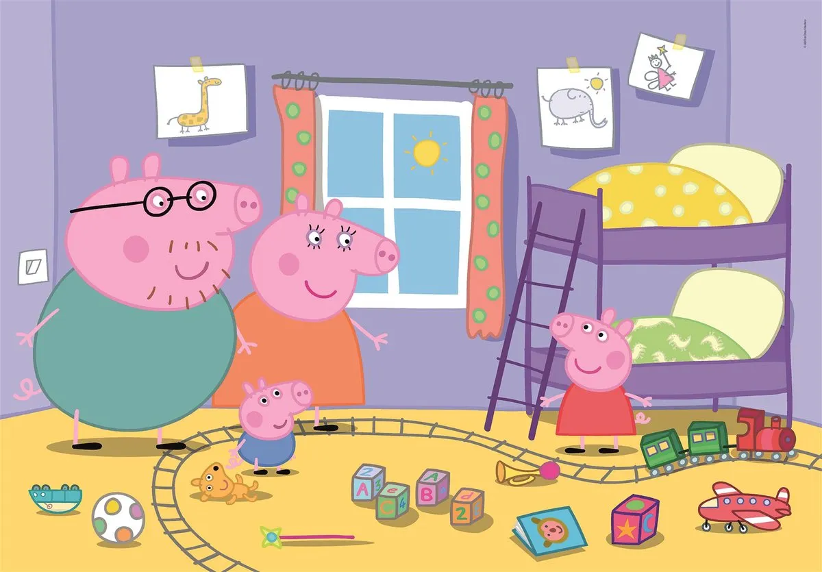 Clementoni Peppa Pig Puzzel 75 Maxi Stukjes - 4+ jaar - Multicolor