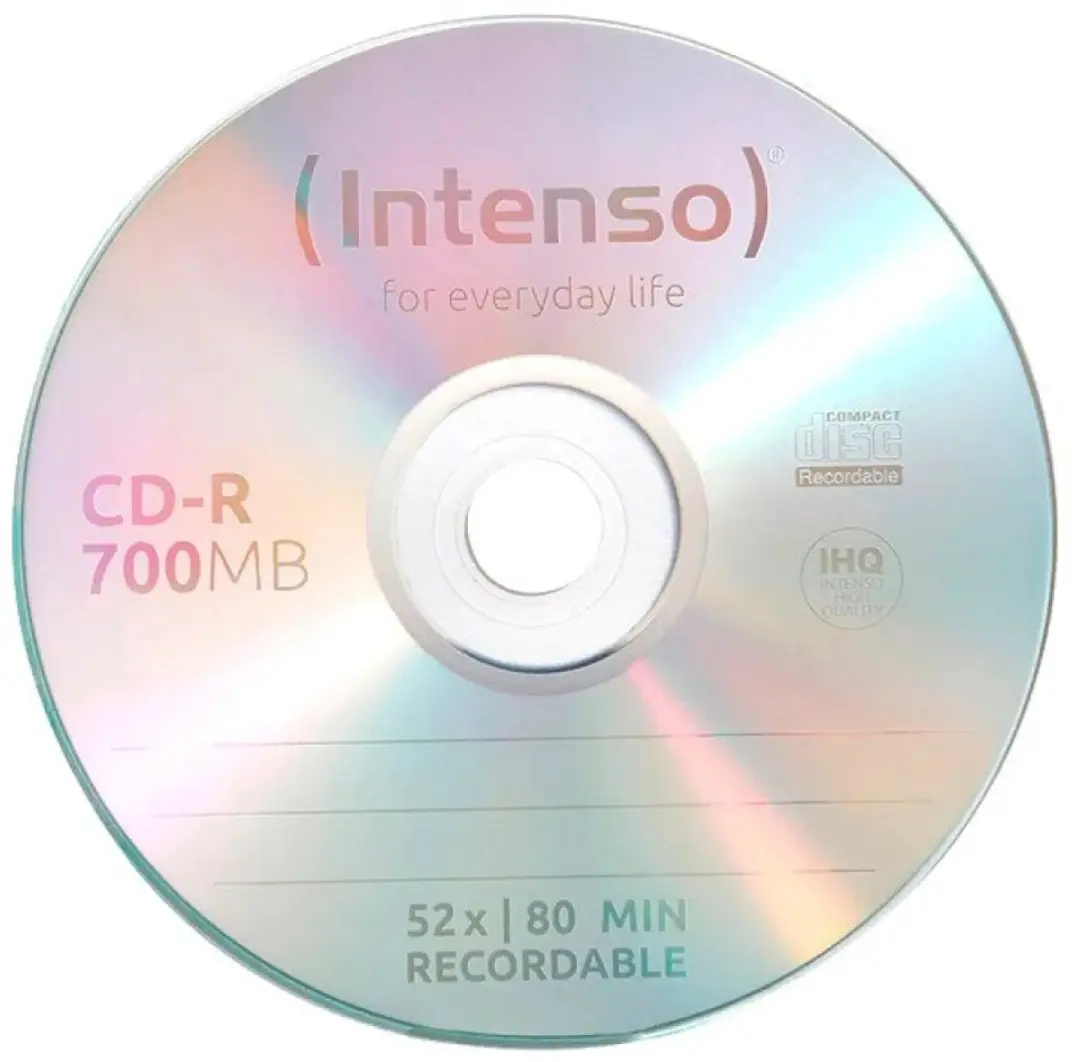 (Intenso) CD-R disc - 80 min / 700 MB - 52x speed - cakebox 100 stuks