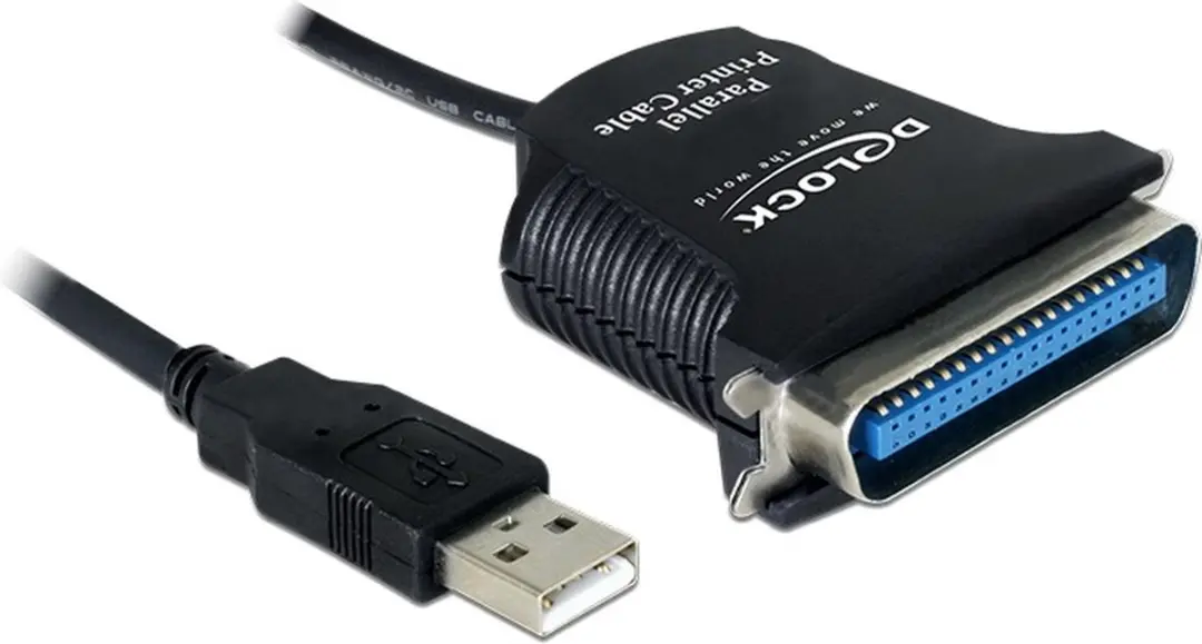 Delock USB naar Centronics Kabel 82001