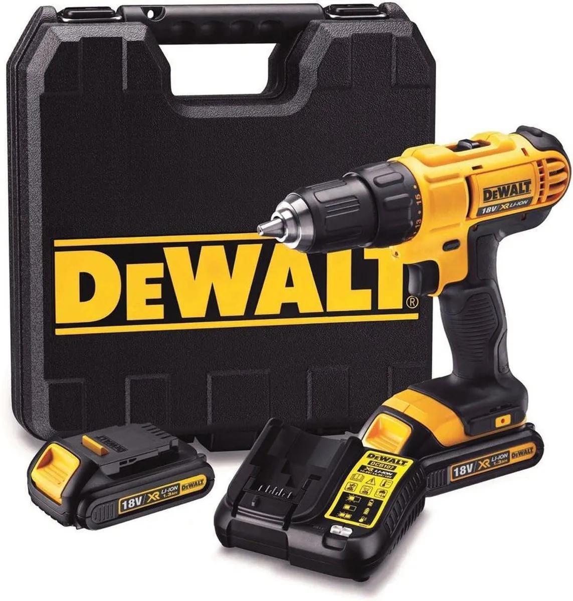 DeWalt DCD771C2 Accuboormachine 18V - 2x Accu