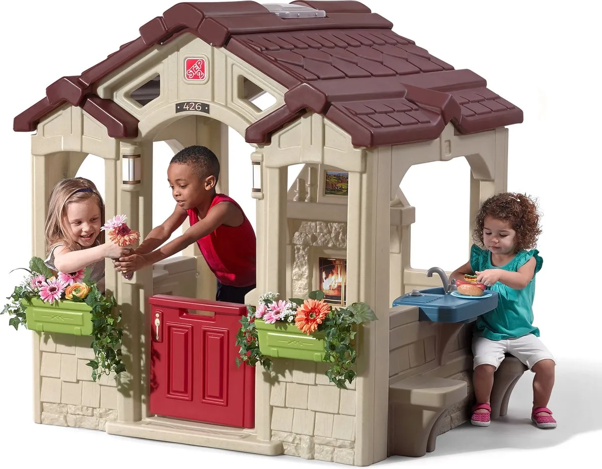 Step2 Charming Cottage Speelhuis 272500 - Beige/Bruin