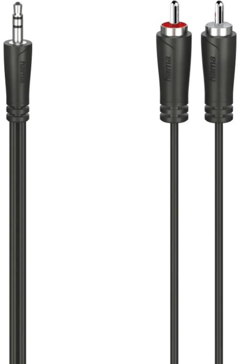 Hama Audiokabel 3,5mm Jack naar 2x Cinch 5m
