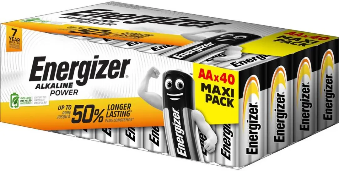 Energizer Power LR06 AA Alkaline Batterijen