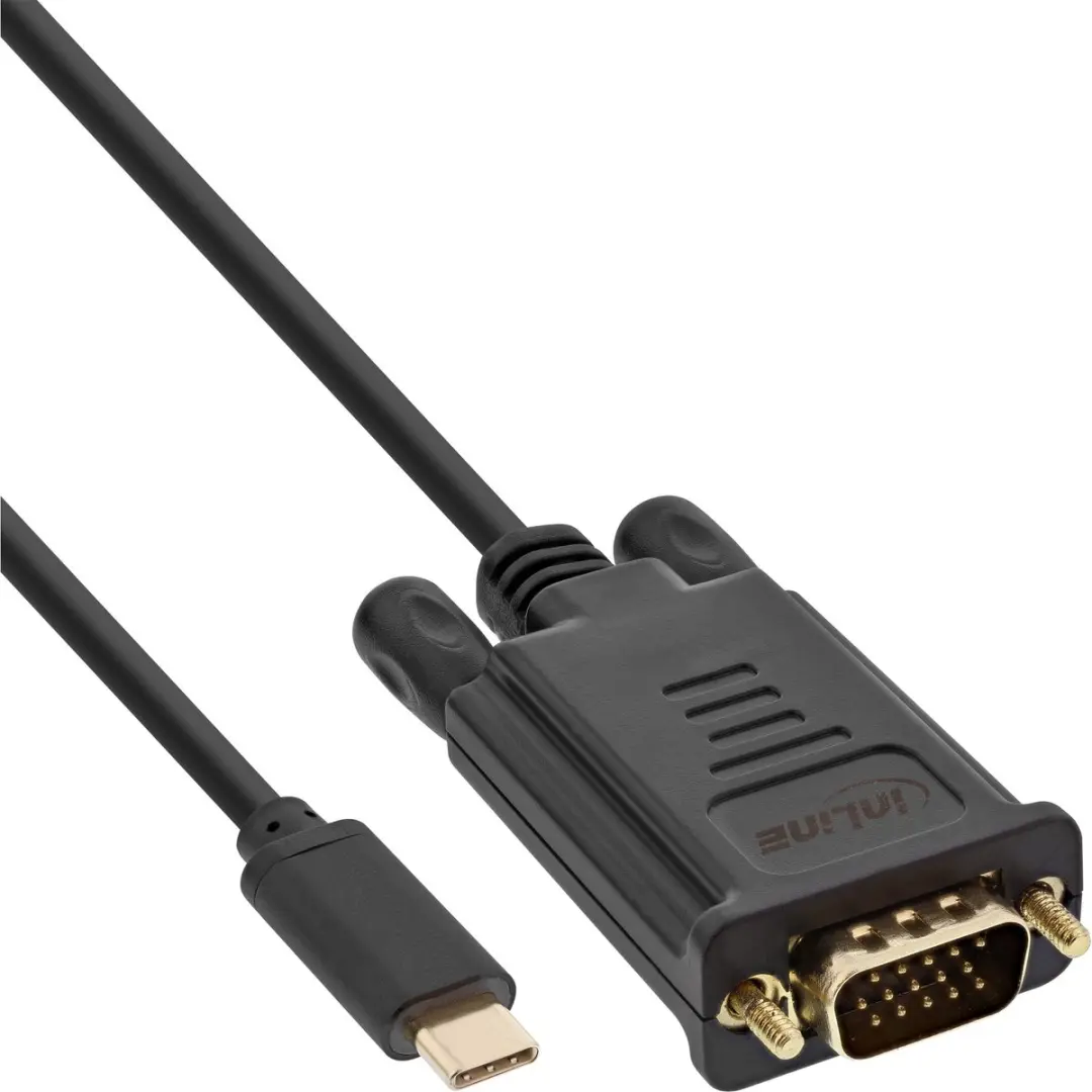 InLine USB-C naar VGA Kabel 2m