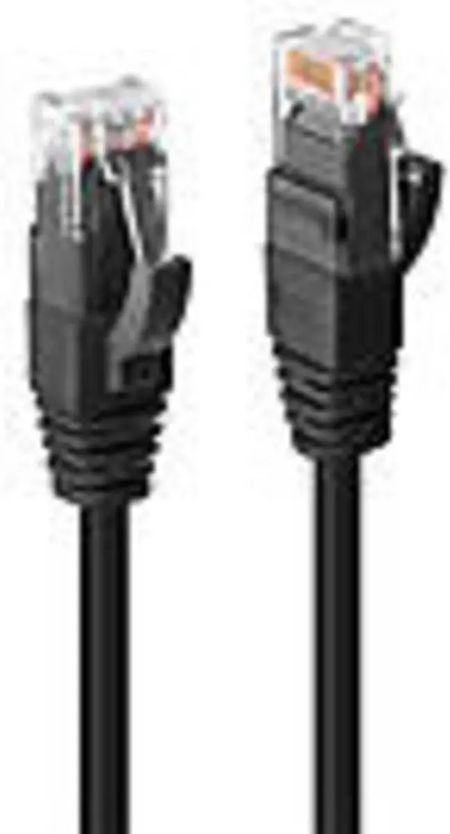 Lindy CAT 6 Patchkabel 5m - RJ45 Zwart