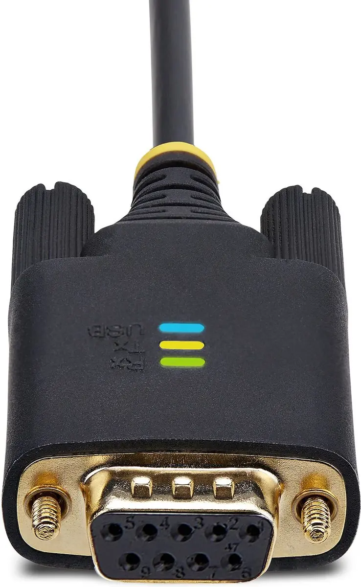 Startech 1P3FFCNB-USB-SERIAL USB naar Seriële Kabel - 1m - Zwart - afbeelding 6 van 6