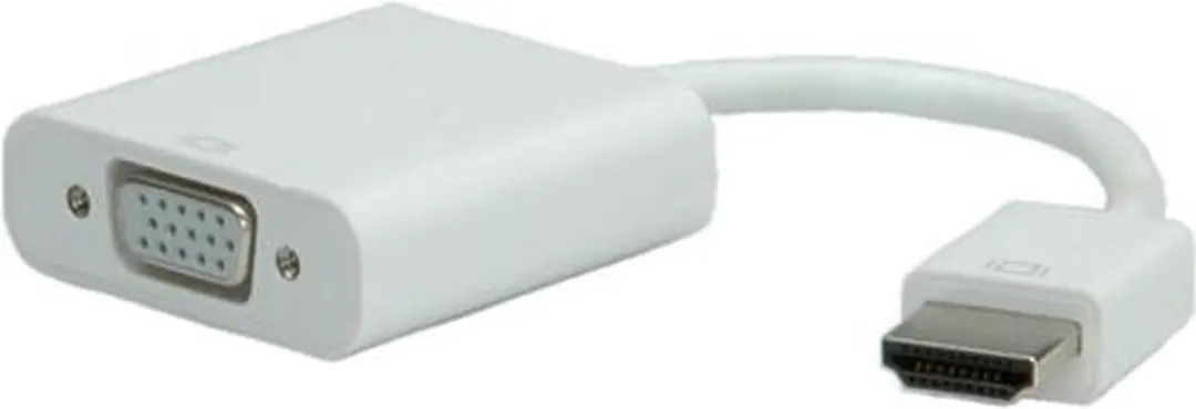 Roline HDMI-VGA-adapterkabel 12.03.3114 - Wit