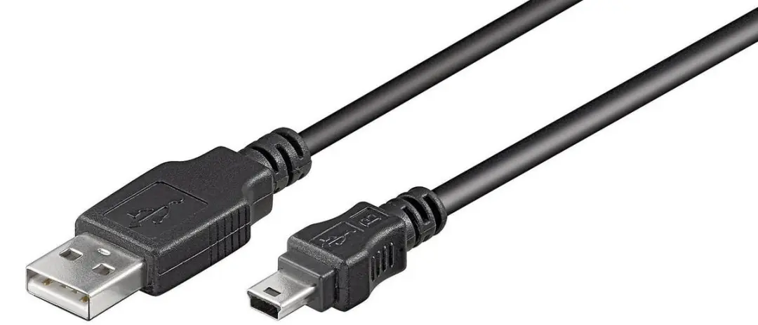 Goobay USB Mini B naar USB-A Kabel 2.0 - 5m - 10 Stuks