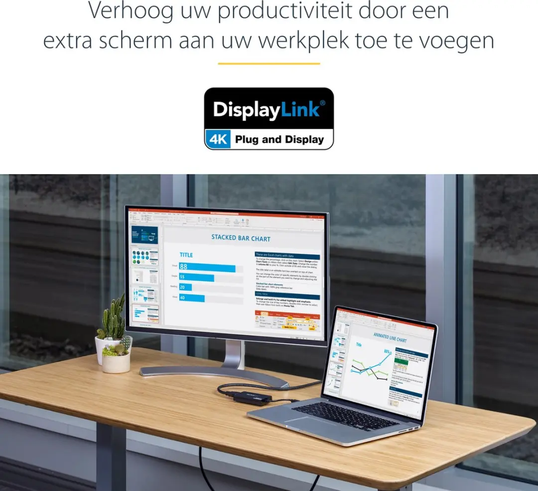 Startech USB32HDPRO USB 3.0 naar HDMI Adapter - Zwart