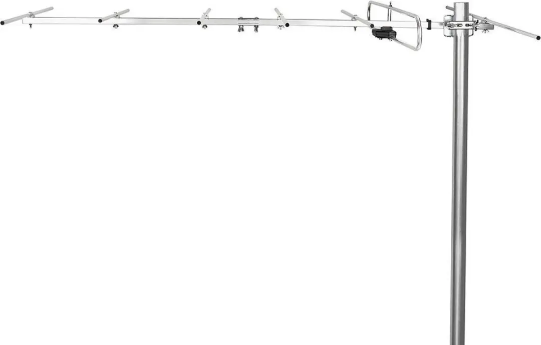 Nedis Buitenantenne VHF ANORV80ME - 13 dB - 50+ km - Zilver