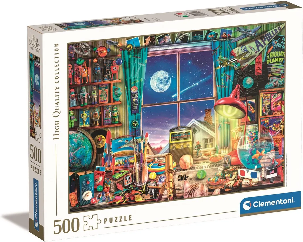 Clementoni To the Moon Puzzel 500 Stuks