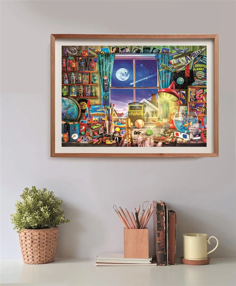 Clementoni To the Moon Puzzel 500 Stuks - Multicolor