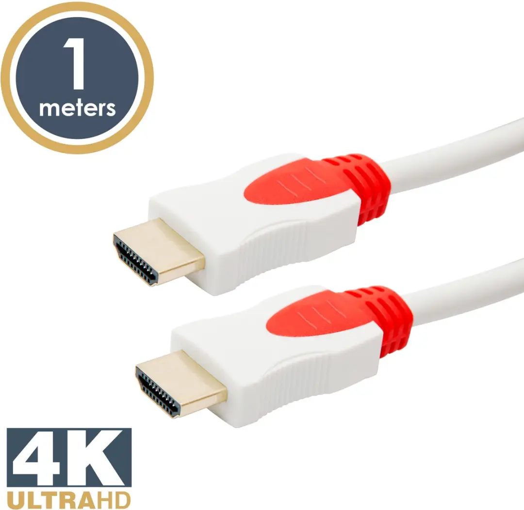 Delight HDMI Kabel 2.0 1m - 24K Vergulde Connectoren