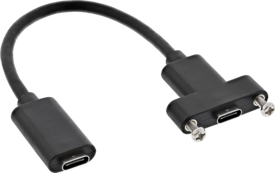 InLine USB-C naar USB-C Inbouwadapter 33441H