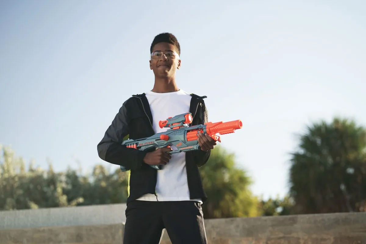 Nerf Elite 2.0 Eaglepoint RD 8 Blaster - Blauw