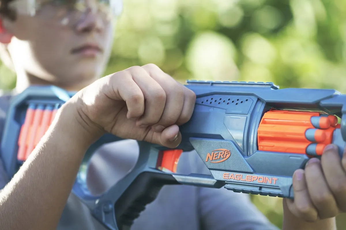 Nerf Elite 2.0 Eaglepoint RD 8 Blaster - Blauw