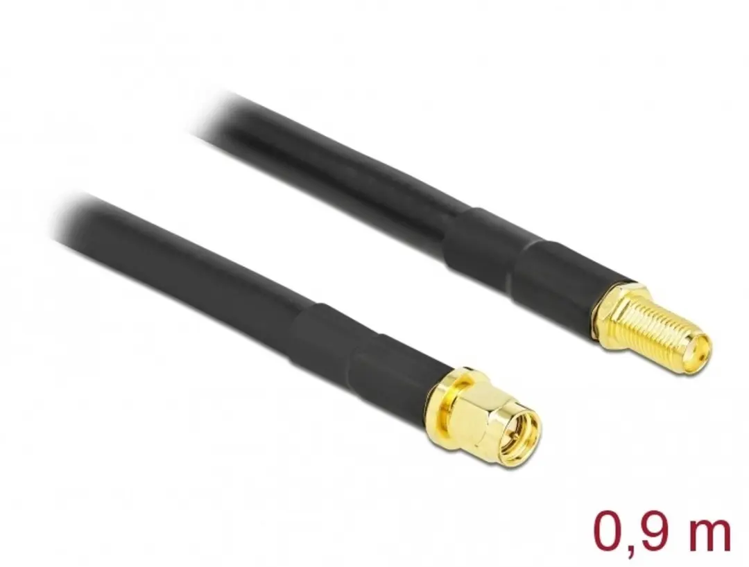 Delock SMA Antennekabel 0.9m