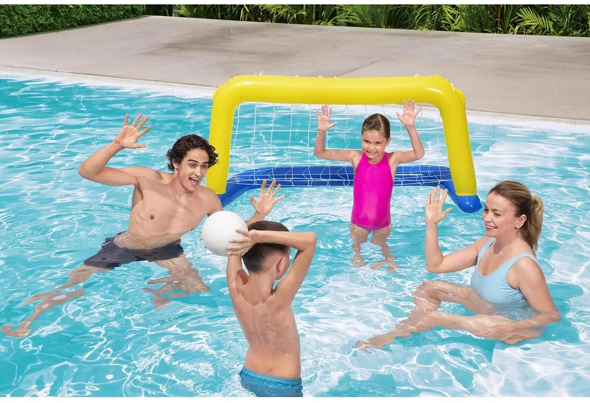 Bestway Waterpolo Set Opblaasbaar - Blauw - afbeelding 6 van 6