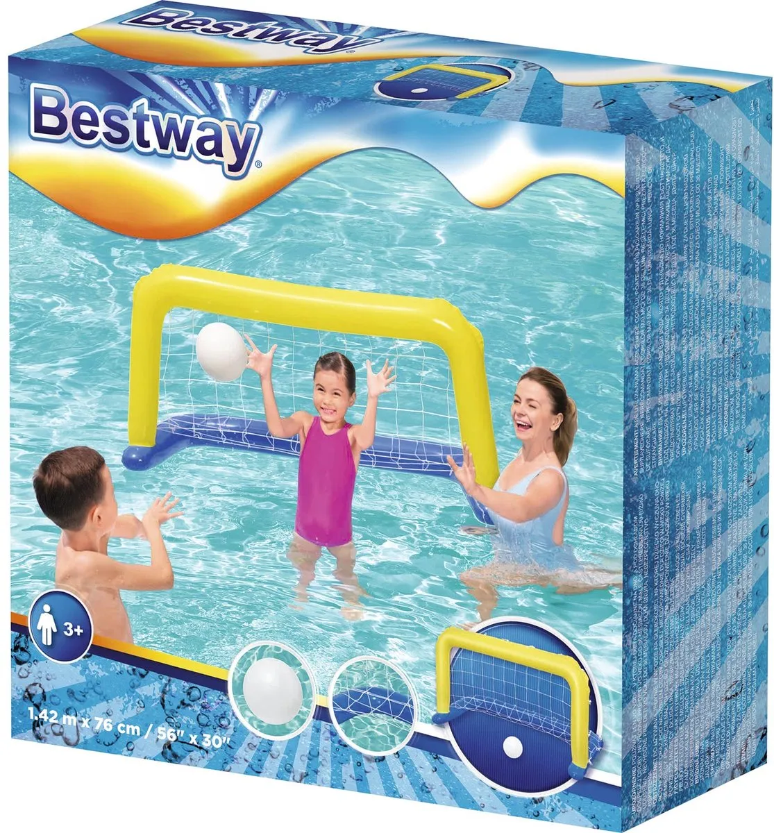 Bestway Waterpolo Set Opblaasbaar - Blauw