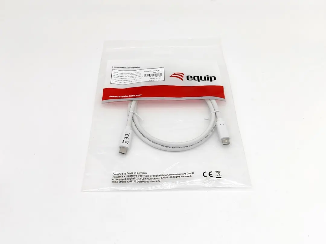 Equip USB-C Kabel 1m USB 3.2 Gen 1 - Wit