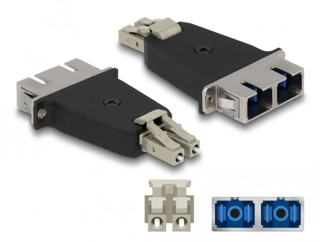 Delock LC Duplex naar SC Duplex Kabel