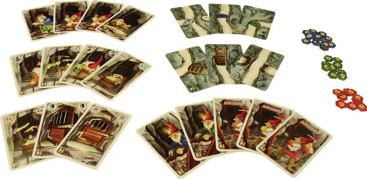 999 Games Saboteur Uitbreiding Kaartspel - 12 Spelers