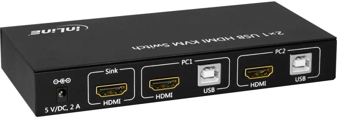 InLine 2-Poorts HDMI KVM Switch 4K2K