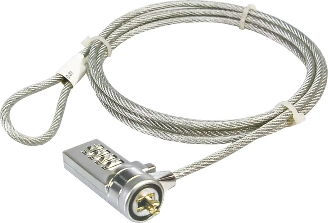 Logilink NBS002 PC/Notebook Combinatieslot - Zilver