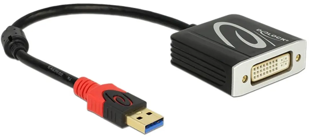 Delock USB3.0 naar DVI Adapter 0,20m