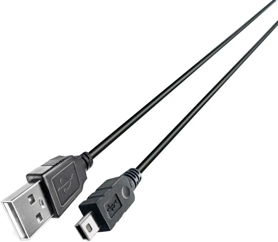 Grundig USB-A naar USB Mini-B 2.0 Kabel 1m