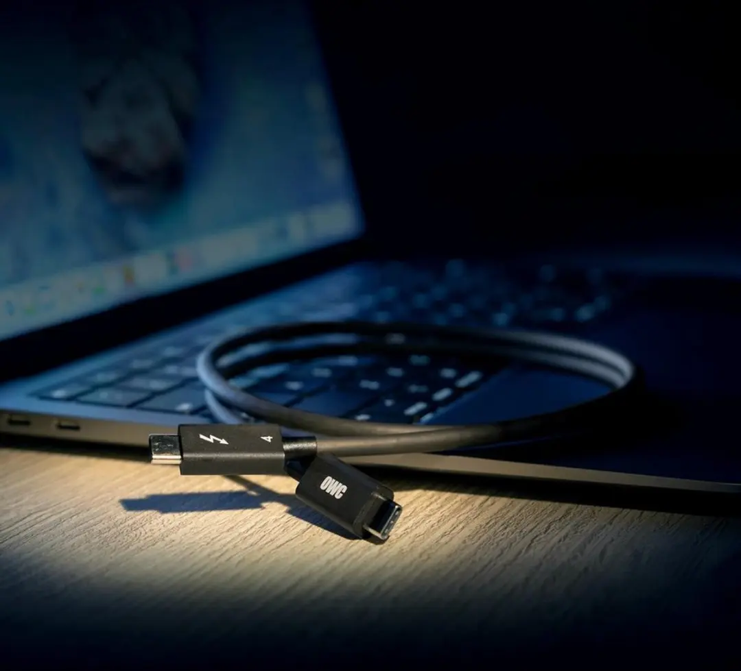 OWC 0.7m Universele Thunderbolt 3/4 & USB-C Kabel - Zwart