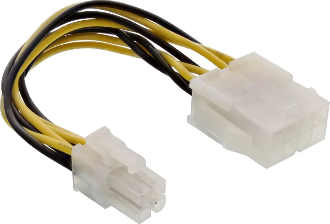InLine ATX12V P4 EPS12V 8-pins Voedingskabel 0,15m