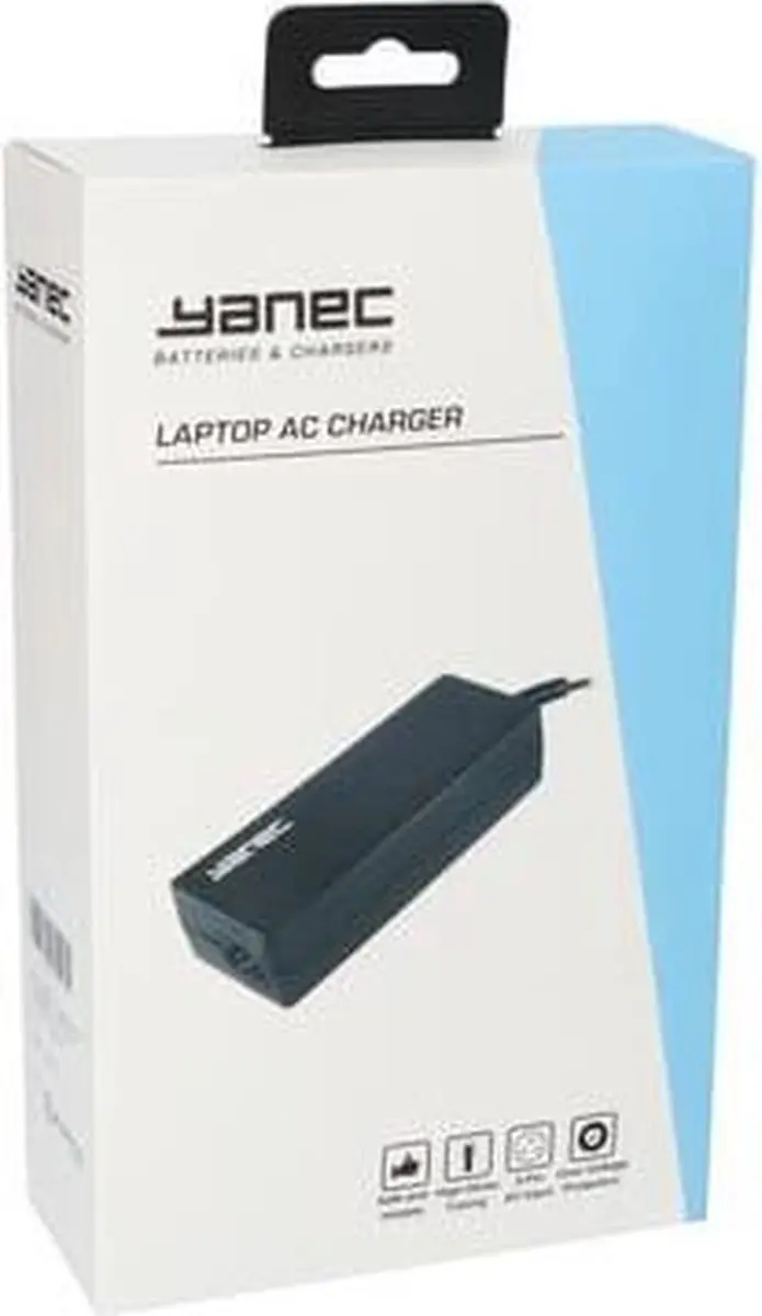 Dell Yanec Laptop Adapter 65W YNA90 - Zwart
