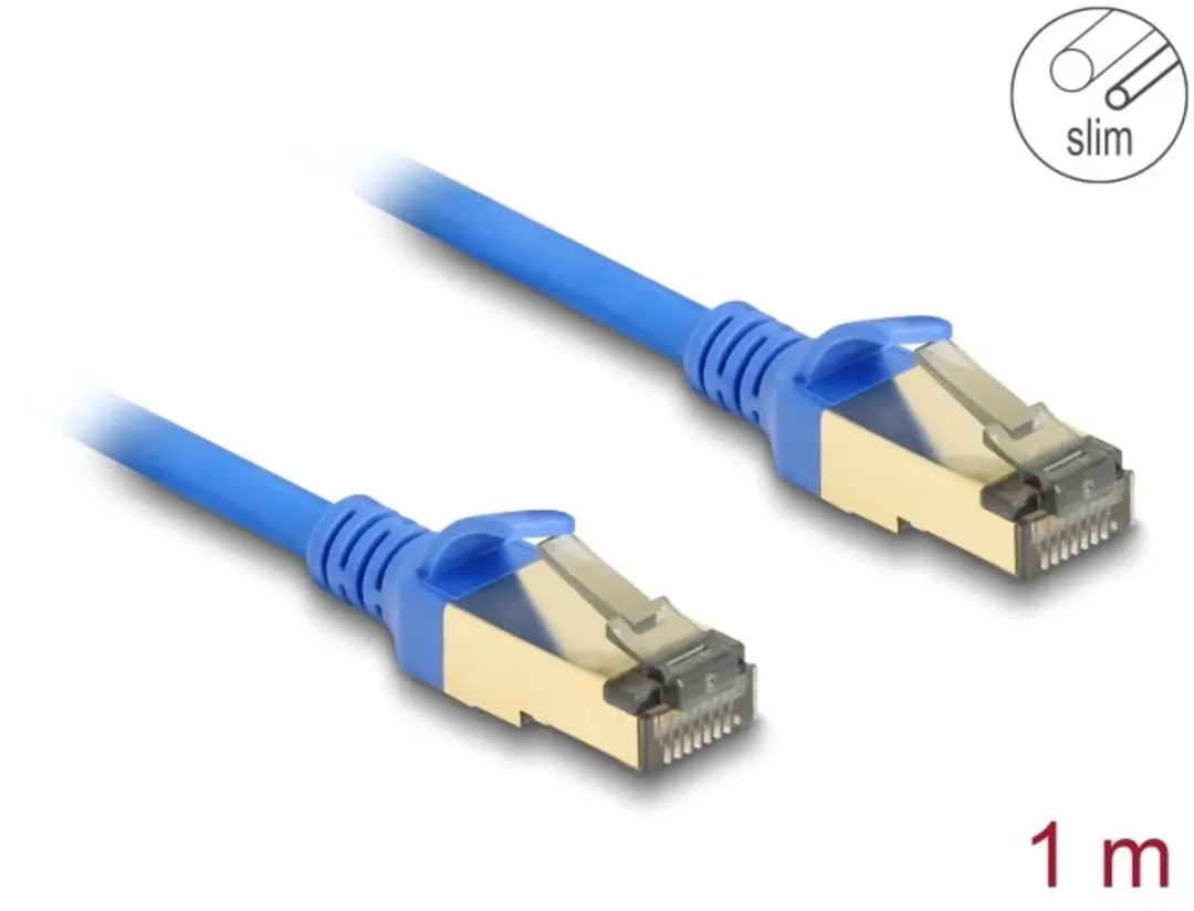 Delock RJ45 Cat.8.1 Kabel 1m
