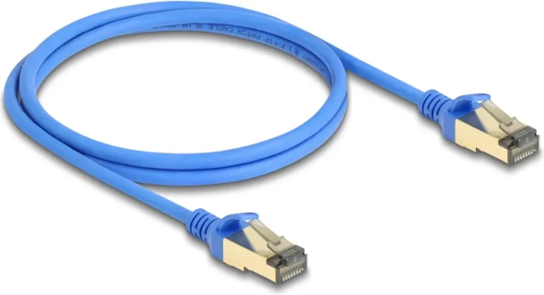 Delock RJ45 Cat.8.1 Kabel 1m - Blauw