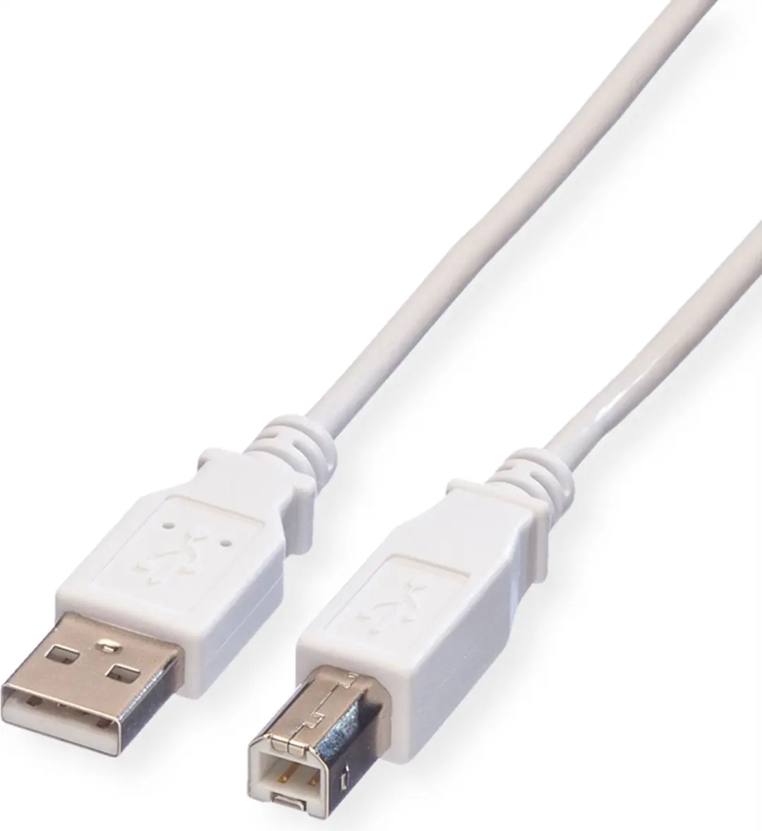 Value USB 2.0 Kabel A-B Wit 4,5m