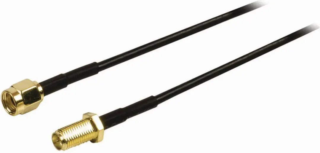 Nedis Antennekabel RP-SMA Male naar Female 5m - Verguld - 50 Ohm - afbeelding 6 van 6